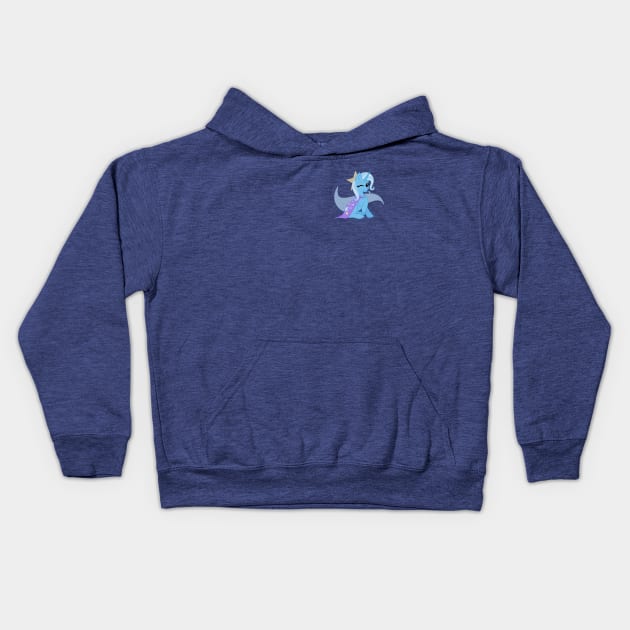 Trixie colourline Emblem Kids Hoodie by dino